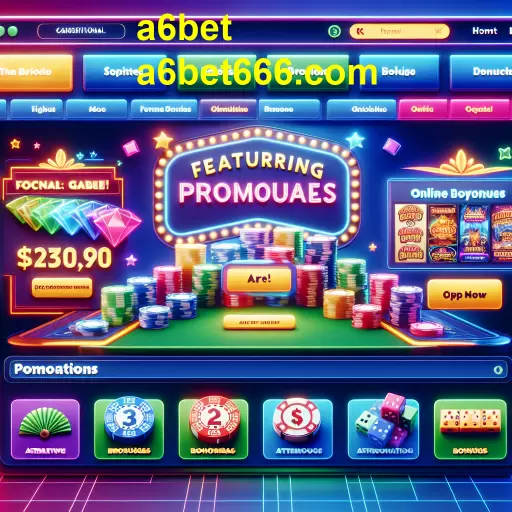 Atraia Mais Diversão e Ganhos com as Promoções da A6bet